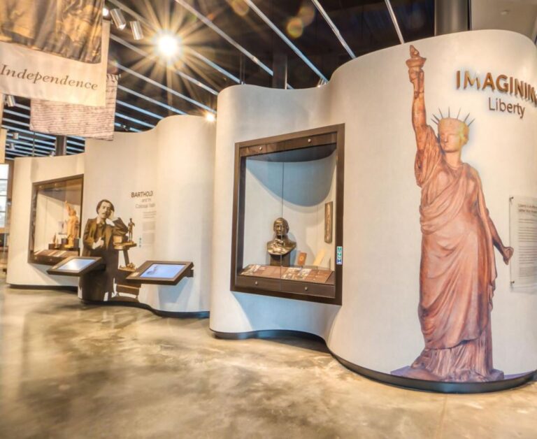 virtual tour inside statue of liberty