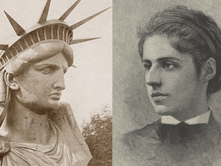 historic, emma lazarus, black and white, Statue of Liberty, SOL